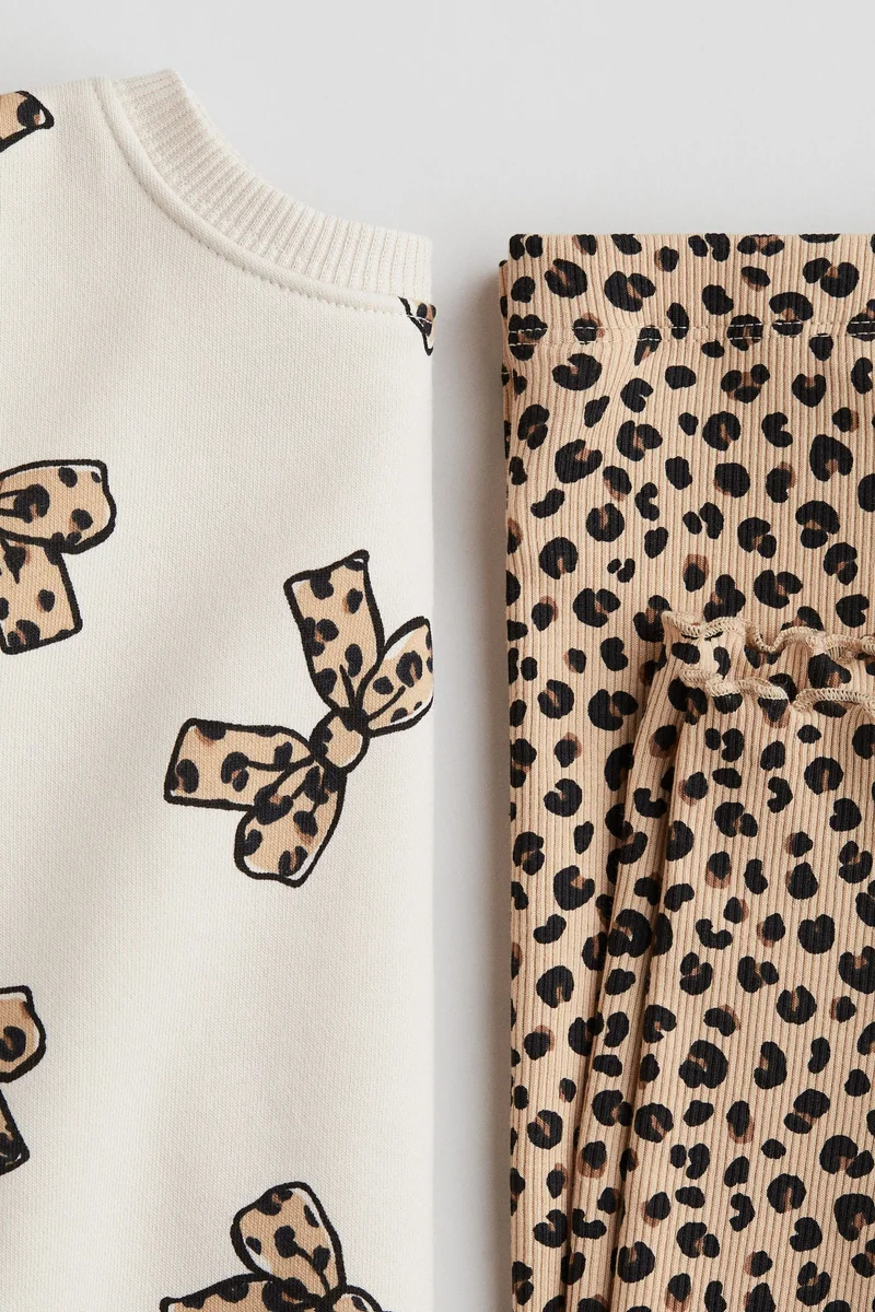 H&M 2-piece sweatshirt and leggings set