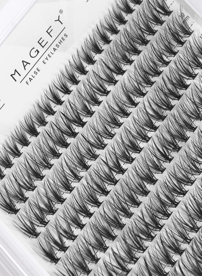 MAGEFY 220 pcs Cluster Lashes 30D 0.07C Eyelash Clusters 9-13mm Individual Lashes Volume Long DIY Eyelash Extension Reusable Eyelashes Mixed Length - Image 5