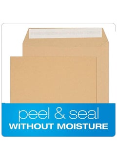 MARKQ A5 Brown Envelopes, 254 x 176 mm Self Sealing Mailing Envelope for Posting mailing Home Office and Ecommerce, 80gsm, pack of 50  - Image 3