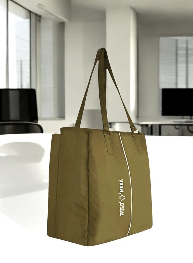 WILD MODA Fashionable and Functional Shoulder Bags for Women (Olive) - Image 2