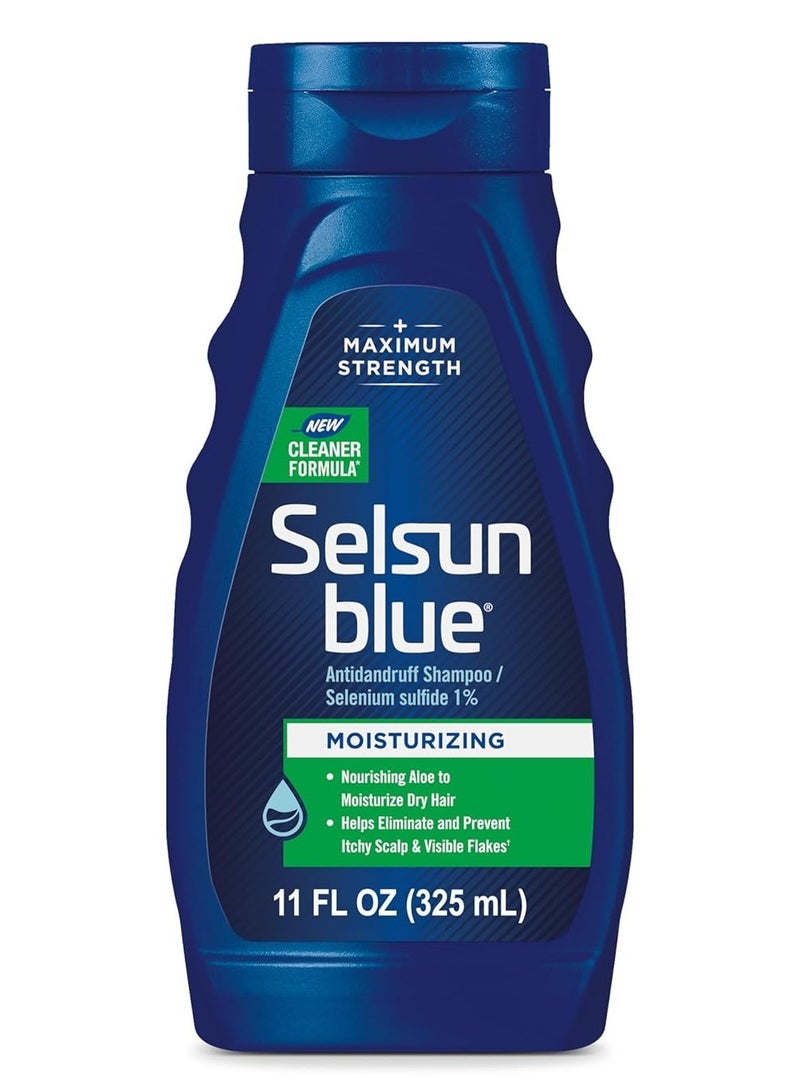 Selsun Blue Medicated Moisturizing Dandruff Shampoo, 325ml - Image 1