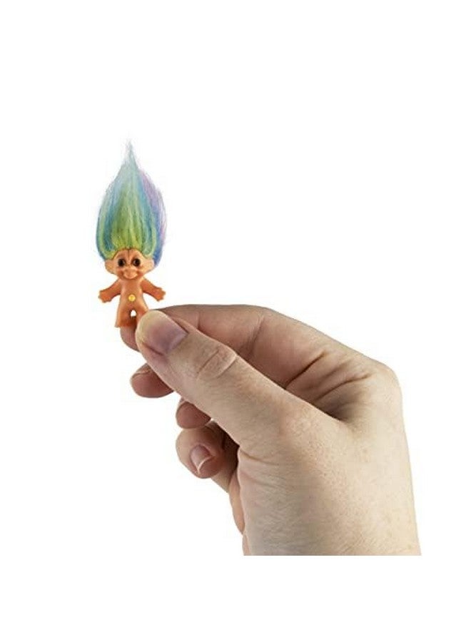 Worlds Smallest World'S Smallest Good Luck Trolls. Mini 1 Inch Tall Toy Action Figure With An Extra 1.5 Inches Of Hair! Six Adorable Good Luck Trolls To Collect! Each Sold Seperately, Style Selected At Random - Image 3