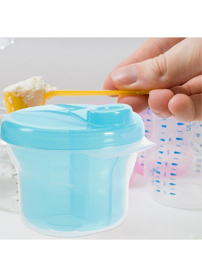 Healifty 3Pcs Box Snack Storage Container Milk Storage Container Portable Formula Dispenser Formula Holder Baby Formula Dispenser Formula Mixing Bottle Baby Holder Food Divider To Rotate  - Image 3