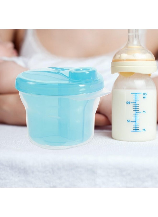 Healifty 3Pcs Box Snack Storage Container Milk Storage Container Portable Formula Dispenser Formula Holder Baby Formula Dispenser Formula Mixing Bottle Baby Holder Food Divider To Rotate  - Image 4