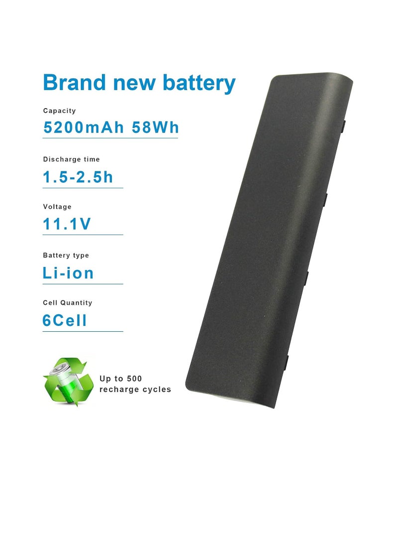 Generic - Battery fit For HP 593553-001 593554-001 636631-001 593550-001 593562-001 586007-851 HSTNN-Q62C HSTNN-CBOW HSTNN-IB0N HSTNN-IB0X MU06 MU09 Pavilion G7 G6 G4 - Image 1