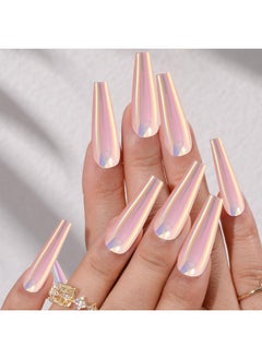 BKS1279 Pink Aurora Mirror Nail