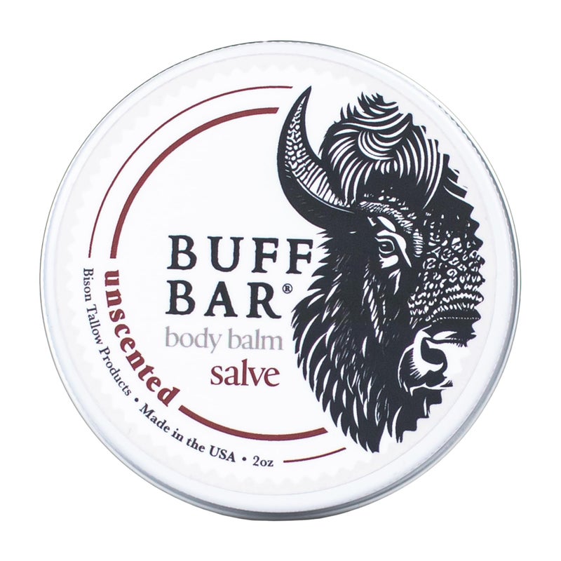 Big Crazy Buffalo BUFF BAR Pure Bison Tallow Salve, Unscented, 1 Pack - No Irritating Ingredients, Simple & Clean, Body Butter, Full Body Hydration, Replaces Lotion, For Cracked, Dry, Itchy, Irritated Skin - Image 1