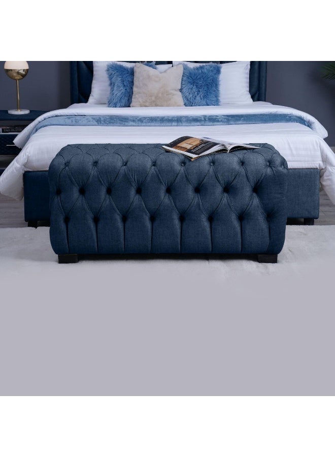 Pan Home Emirates Gama Bench-Chanel~Navy Blue  - Image 1