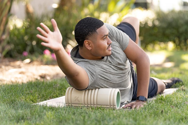 Trigger Point Grid 1.0 Foam Roller - 13" Multi-Density Massage Roller for Deep Tissue & Muscle Recovery - Relieves Tight, Sore Muscles & Kinks, Improves Mobility & Circulation - Targets Key Body Parts - Image 5