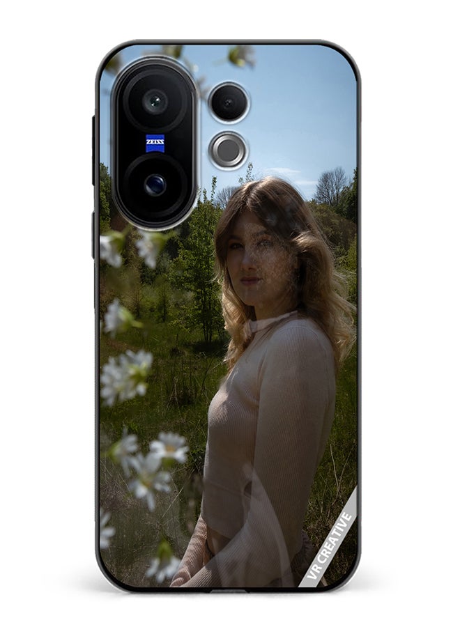 Protective Case Cover For Vivo X200 FE Snapchat Girl Design Multicolour
