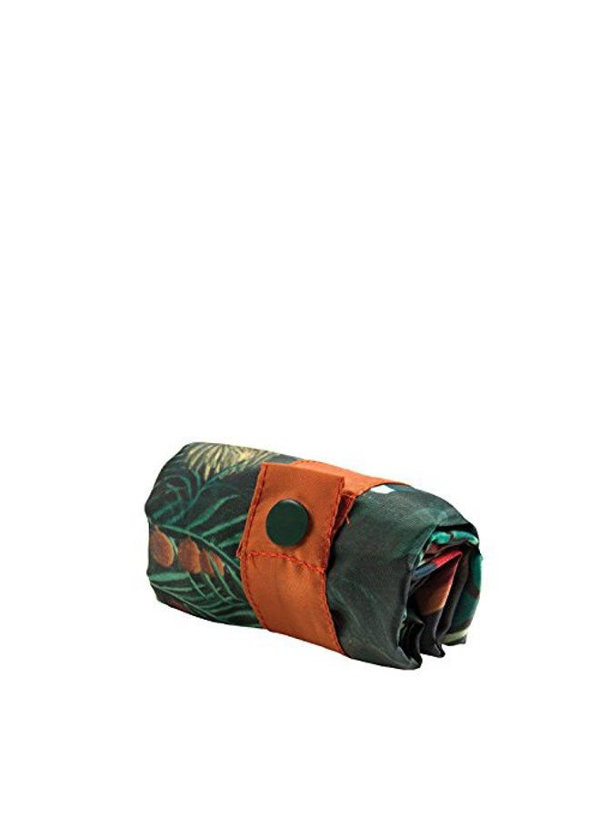 LOQI HENRI ROUSSEAU The Dream Bag: Gewicht 55 g, Größe 50 x 42 cm, Zip-Etui 11 x 11.5 cm, handle 27 cm, water resistant, made of polyester, OEKO-TEX certified, can carry up to 20 kg - Image 3