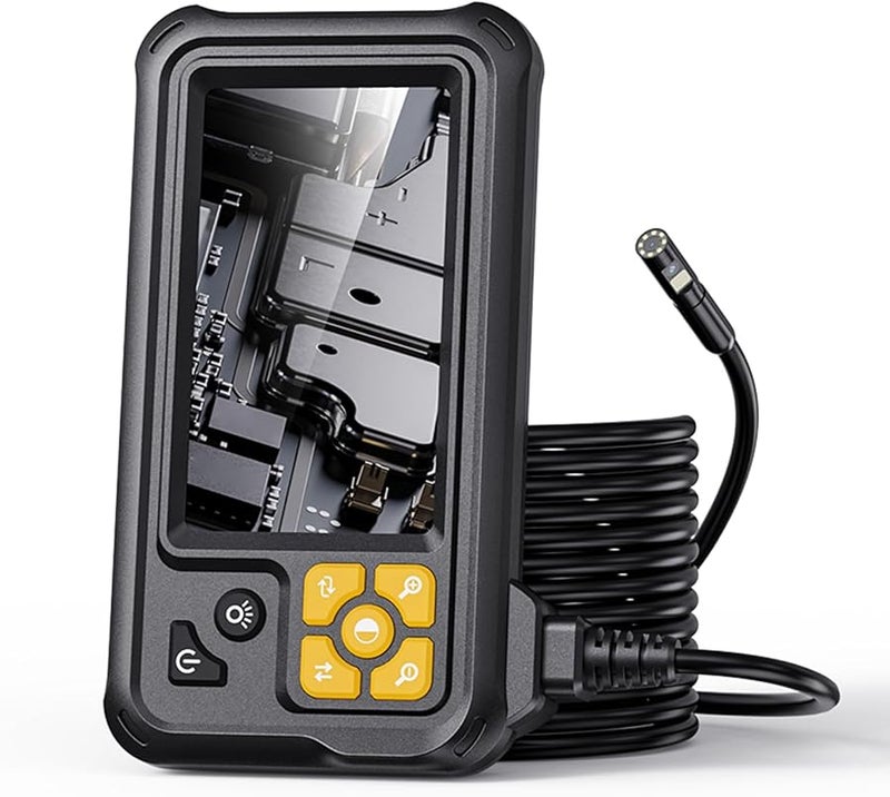 Industrial Endoscope 10m Dual Lens 1080P HD Flexible Snake Camera For Automotive Engine - Image 2