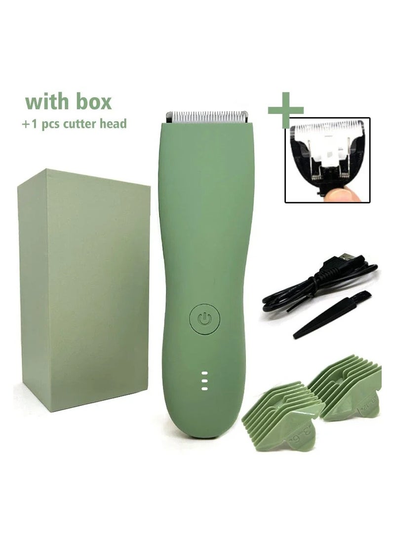 AROAQ Men's Hair Removal Device Multifunctional Women's Shaver Private Leg Hair Electric Waterproof Body Hair Trimmer - Image 1