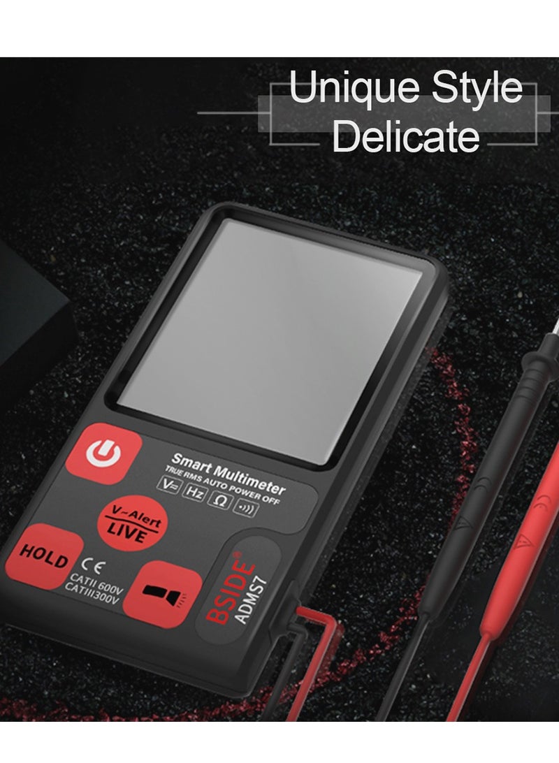 Smart Multimeter True RMS Digital Multimeter Measuring AC/DC Voltage Resistance Frequency with LCD Display DC/AC Voltage Meter Resistance Tester - Image 4