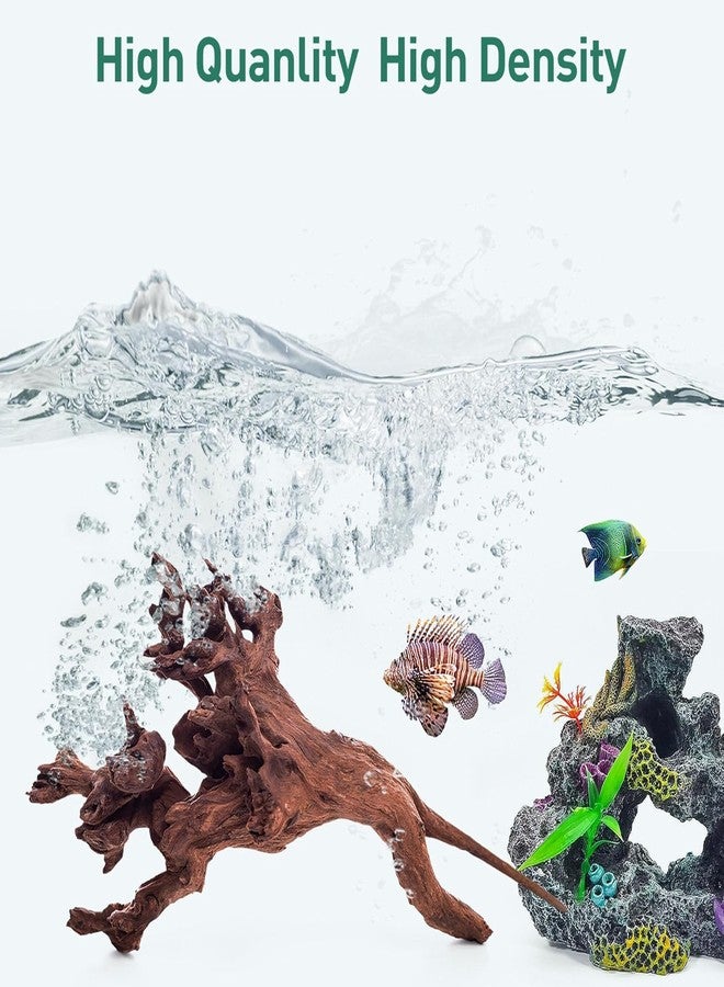 WDEFUN Natural Driftwood Aquarium Decor, 7-11 Inch Large Pieces for Fish Tank, Reptile Accessories, 3-Pack - Image 3