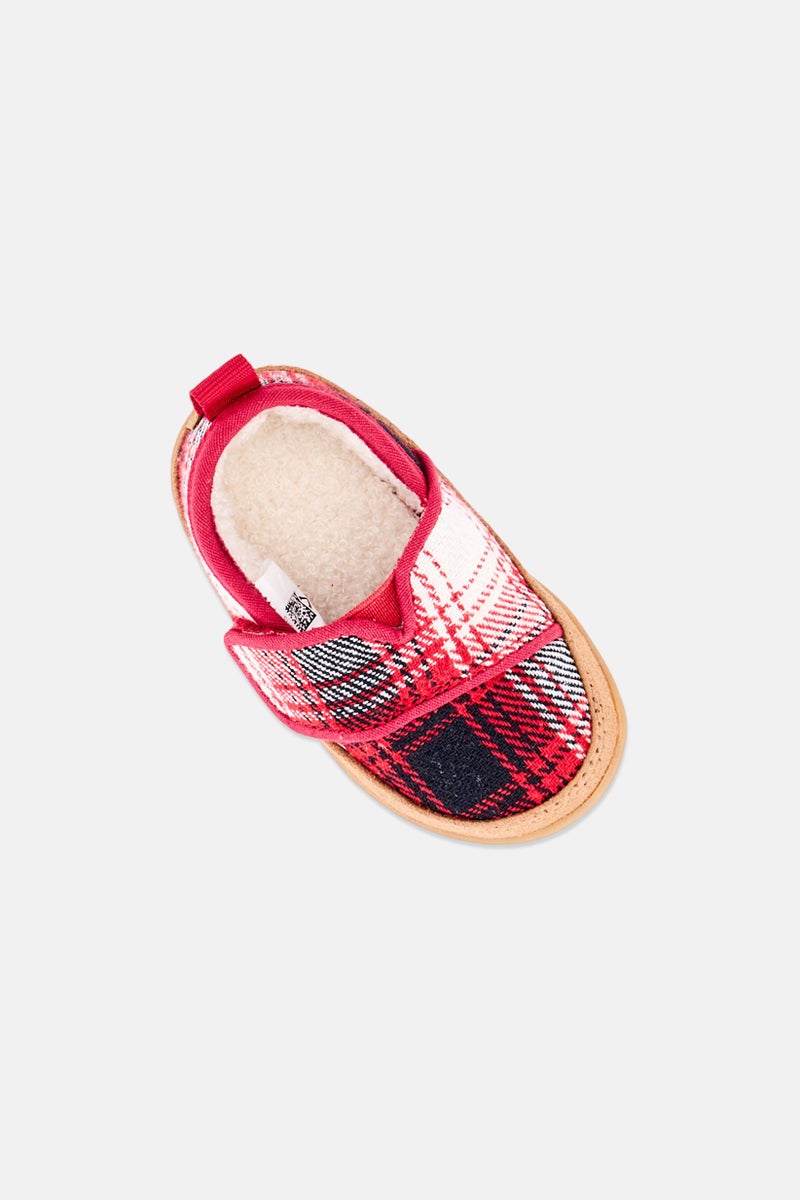 TOMS Toddlers Boy Inca Velcro Closure Shoes, Red - Image 3