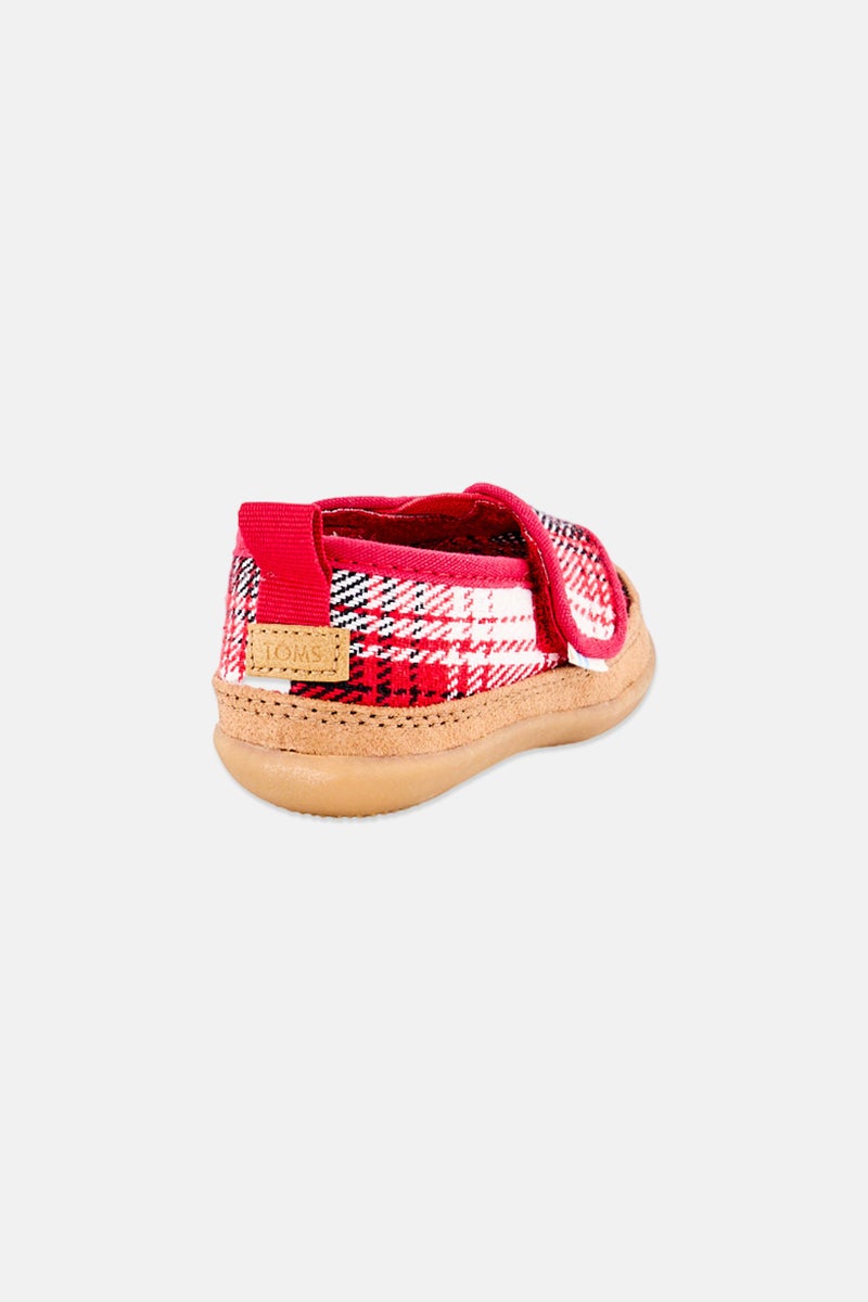 TOMS Toddlers Boy Inca Velcro Closure Shoes, Red - Image 2