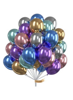 Metallic Balloons 50 Pcs 12 Inch Shiny Balloons In Gold Red Blue Purple Silver Green Metallic Balloon Princess Ariel Party Little Mermaid Party Decorations Memorial Day Decorations - pzsku/Z2D435573411962157AEEZ/45/_/1720769708/c6b6f596-4cea-45cb-b53a-4f10269bb76b