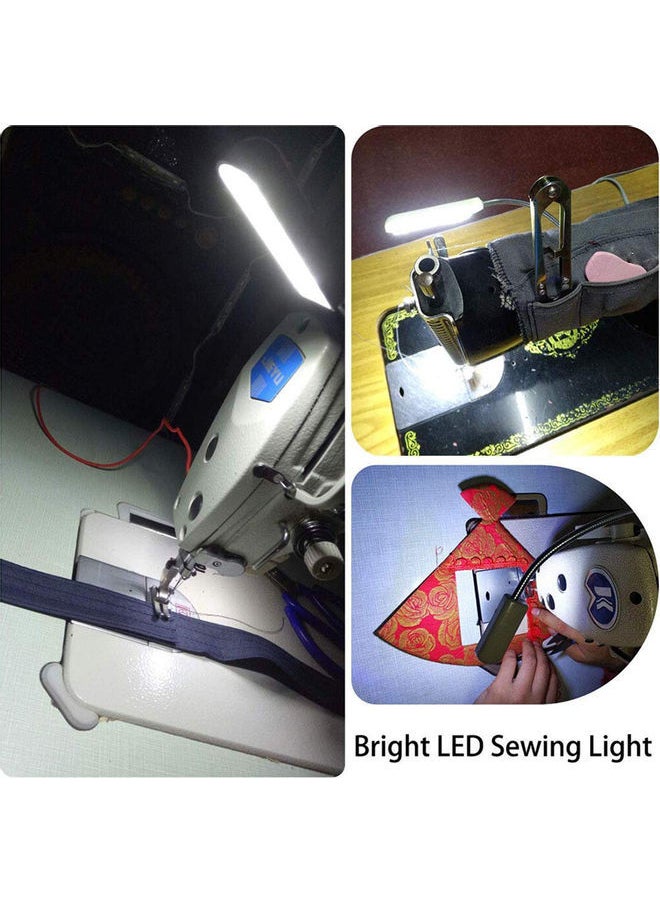 Sewing Machine Table Lamp White 15*5*10cm