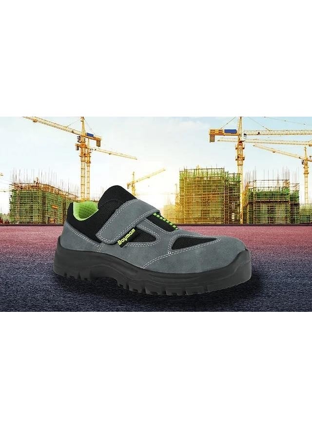 Baymax S-01 Suede Velcro Work Shoes No:41 