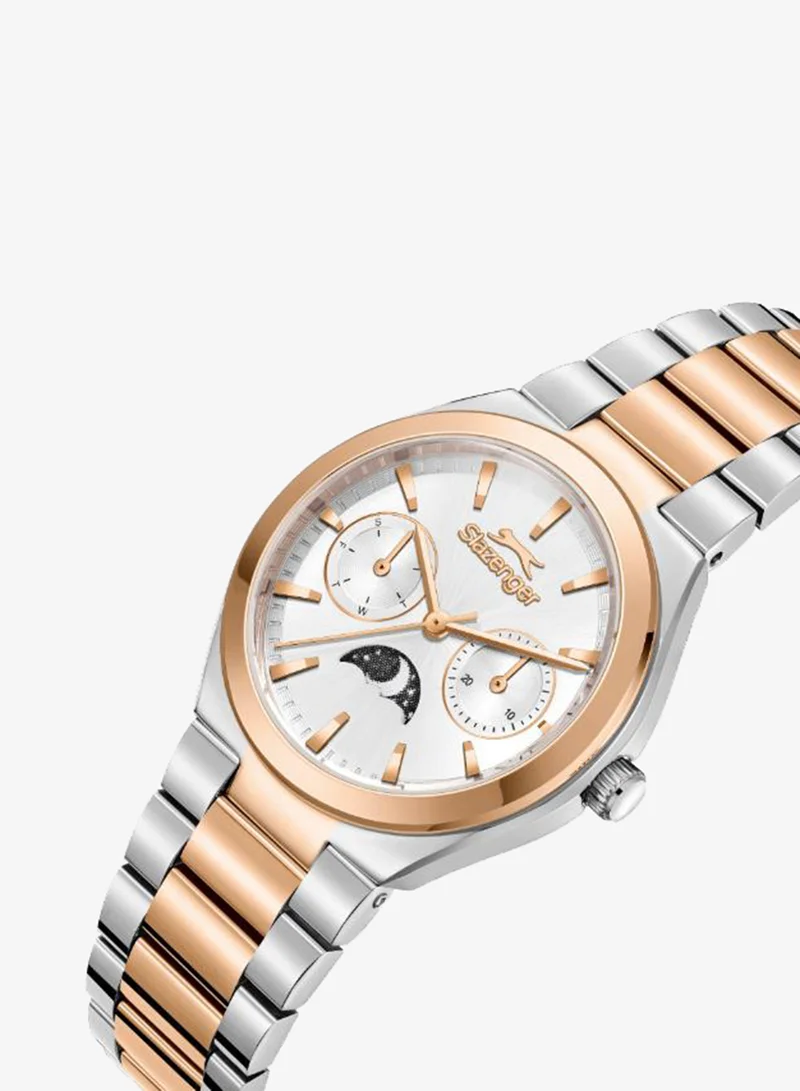 Slazenger Women's Metal Multi Function Watch SL.9.2468.4.04 - 20 mm