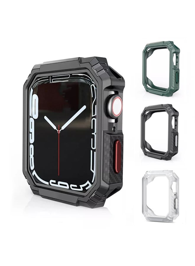 O Ozone 4 Pack Case Compatible with Apple Watch Series 10 42mm , Shockproof Ultra-Thin Hard PC Bumper Case All-Around Edge Protective Cover Frame for iWatch Accessories 42mm - MultiColor  - Image 1