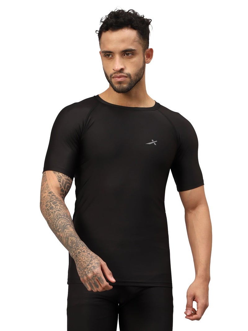 Vector X OMT-181 Unisex Adults Compression Half Sleeve Base Layer Tight Top - Image 1
