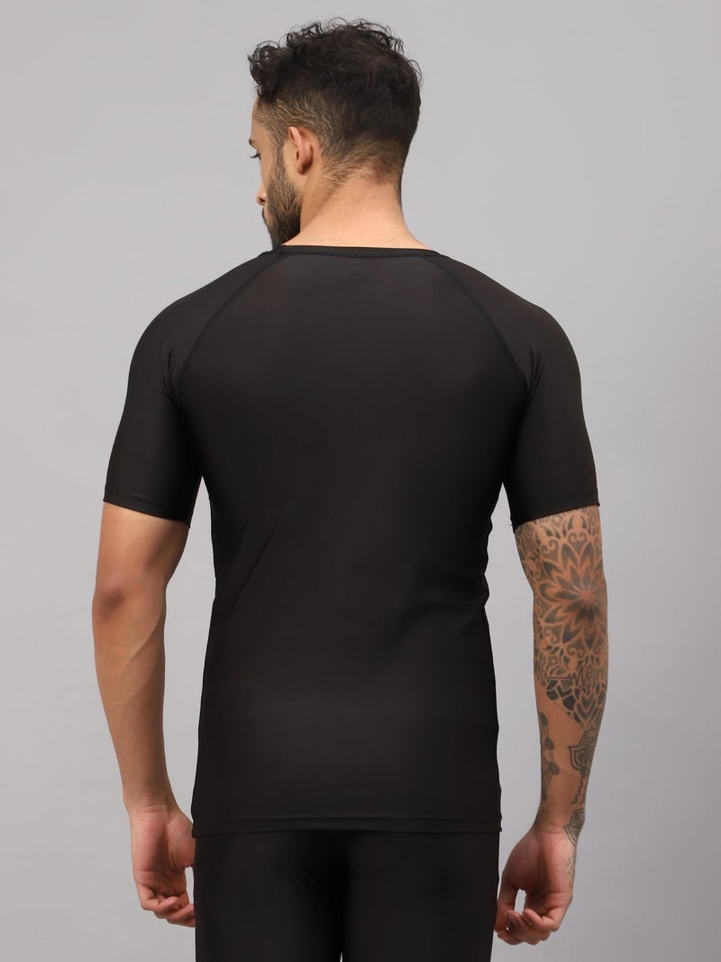 Vector X OMT-181 Unisex Adults Compression Half Sleeve Base Layer Tight Top - Image 2
