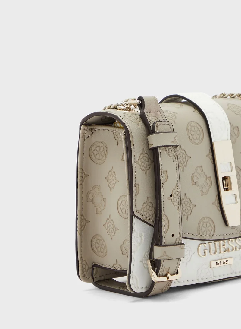 GUESS Peony Flap Over Crossbody