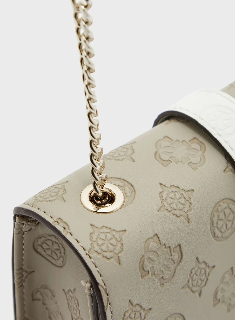 GUESS Peony Flap Over Crossbody