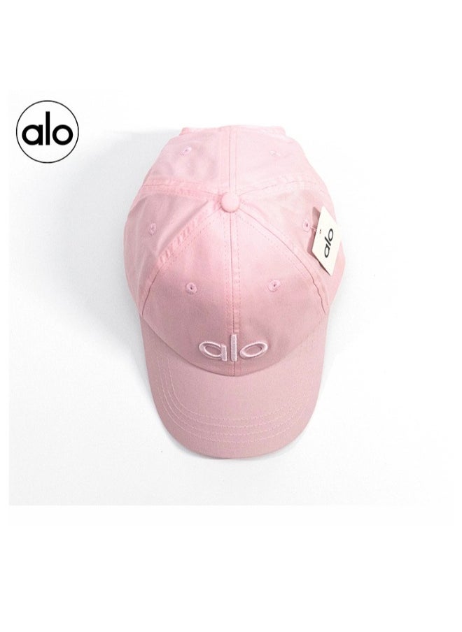 alo - Alo Pink Baseball Cap - Image 1