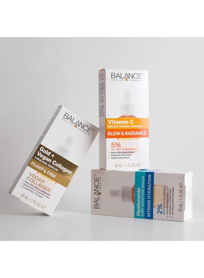 Balance Active Formula Hyaluronic Deep Moisture Serum - 2% Hyaluronic Acid for Deep Hydration, Smooths Fine Lines, Lightweight & Non-Sticky, Radiant Skin - 30ml - Image 4
