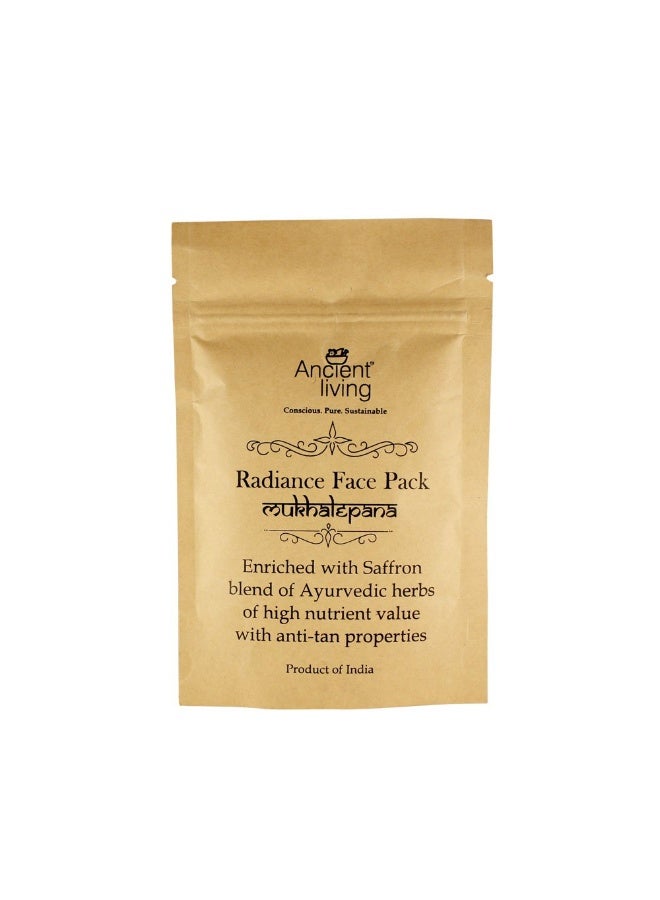 Ancient Living Organic Anti - Tan & Radiant Skin pack (Radiance face pack 40 gm & Organic Rose water 100ml) - Image 3