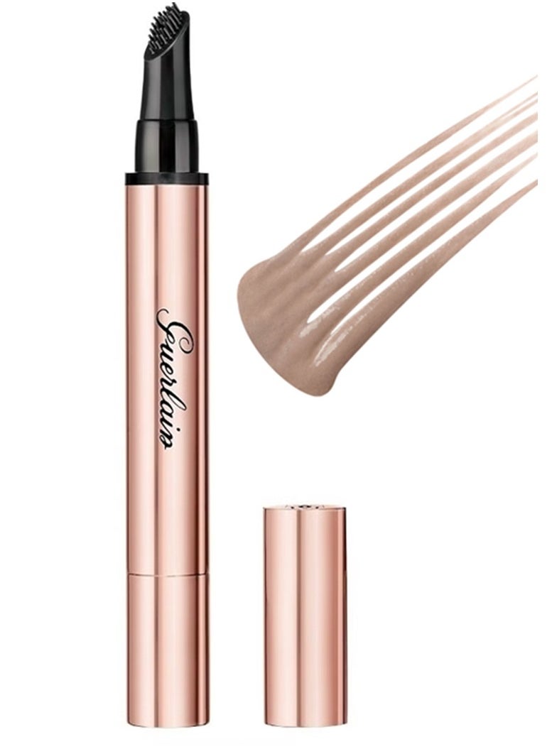 Guerlain MAD EYES BROW FRAMER FIBER GEL NO.01 BLOND - Helps gently shape the brow line while adding volume 
