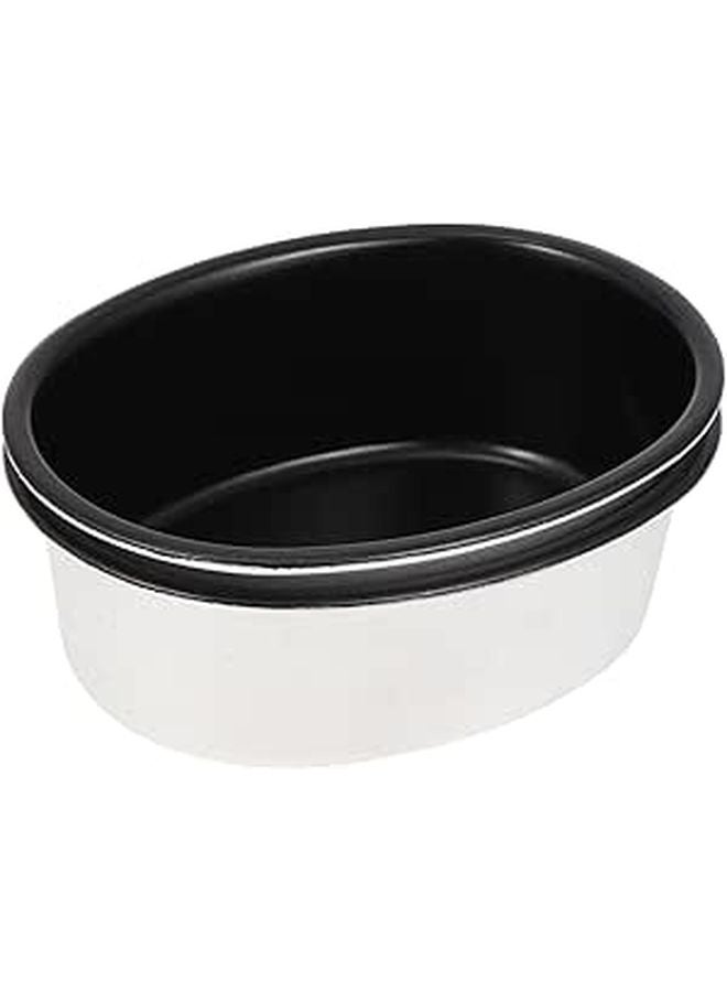 2pcs Nonstick Oval Cake Baking Pans for Cheesecake Pudding Home Bakeware Set - Image 1
