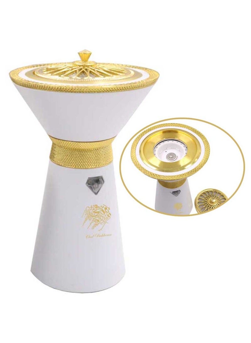 Bukhoor Unique Electric Incense Burner USB Rechargeable Arabic Incense Burner - Image 1