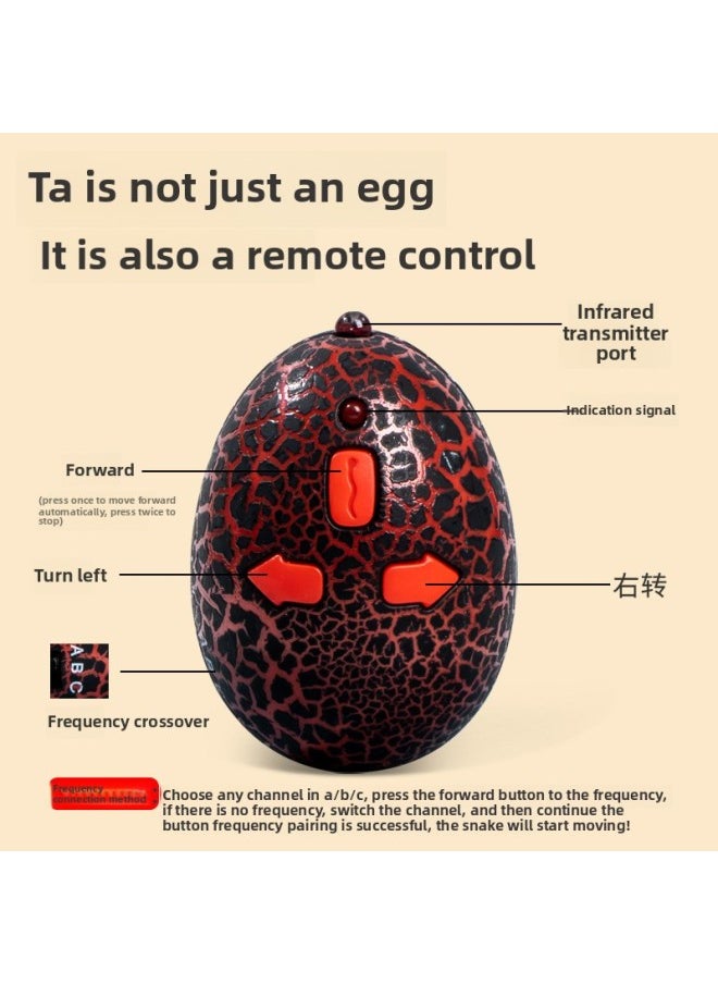 Shake Sound Explosion Strange Simulation Remote Control Animal Infrared Trick Remote Control Snake Remote Control Spider Toy Wholesale-Color:8888 Remote Control Chameleon