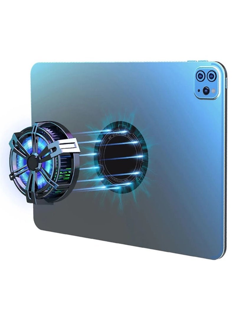 Magnetic Tablet Radiator Cooler for iPad Pro/iPad Air Universal Mobile Phone ABS Game Cooler System Quick Cooling Fan - Image 1