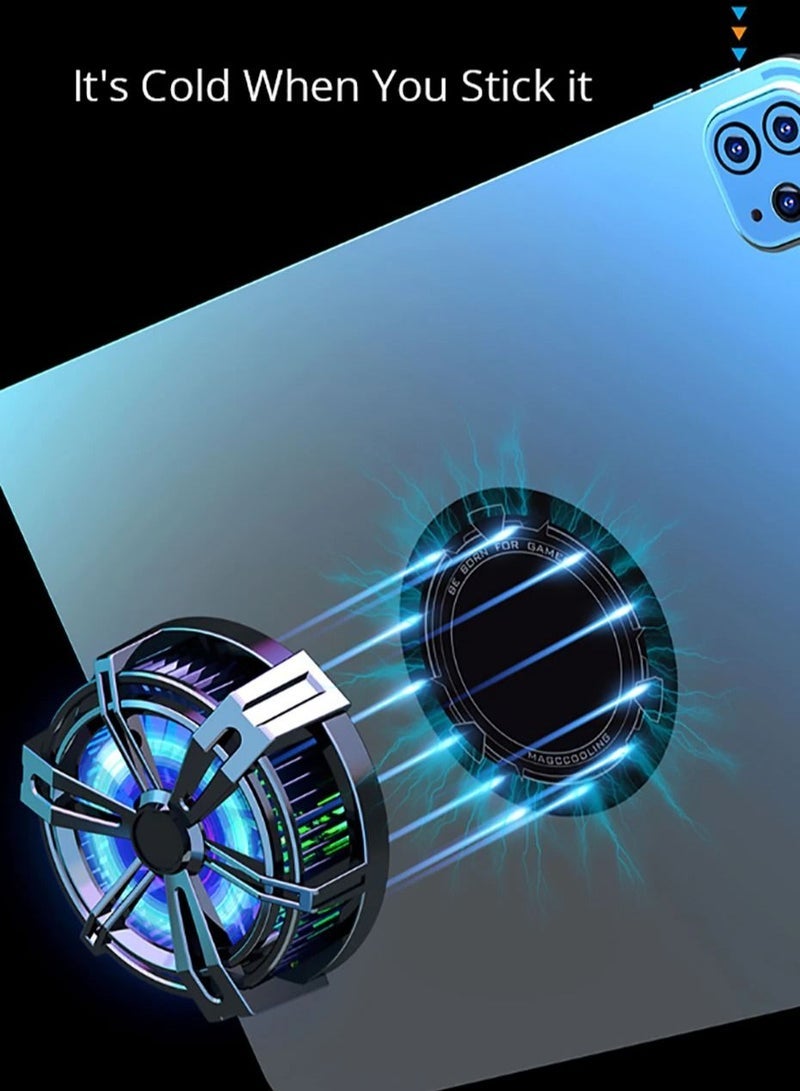 Magnetic Tablet Radiator Cooler for iPad Pro/iPad Air Universal Mobile Phone ABS Game Cooler System Quick Cooling Fan - Image 5
