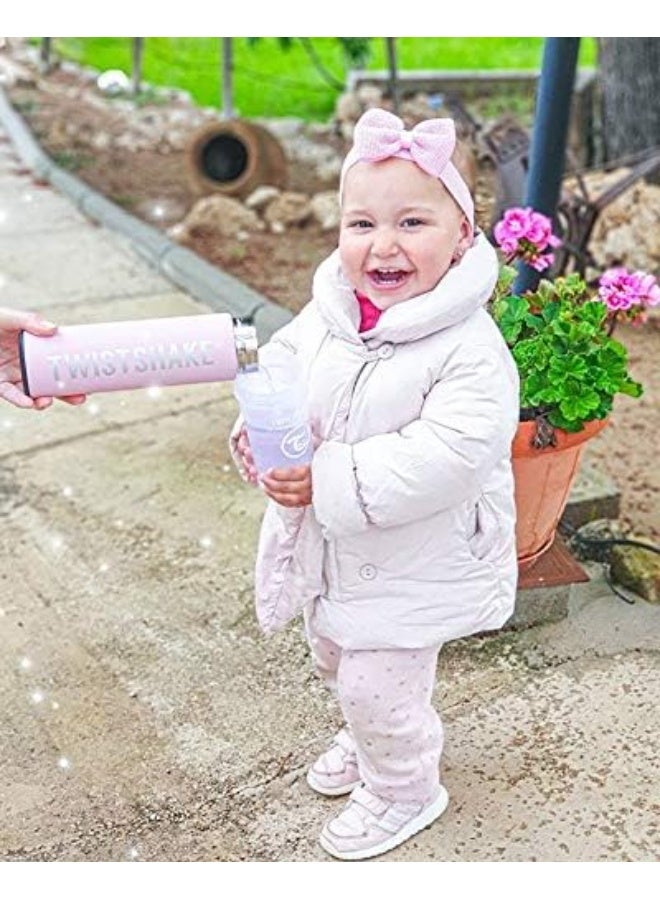 Twistshake Hot or Cold Insulated Flask - 420ml | Stainless Steel Water Bottle with Double Layer Vacuum | Insulation up to 10 Hours | BPA Free Thermos | Blue - Image 5