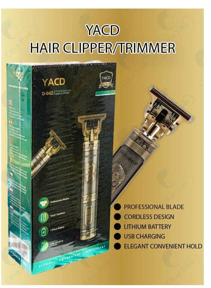 YACD Professional Hair Clipper – Cordless, Rechargeable, Precision Grooming Tool - Image 3