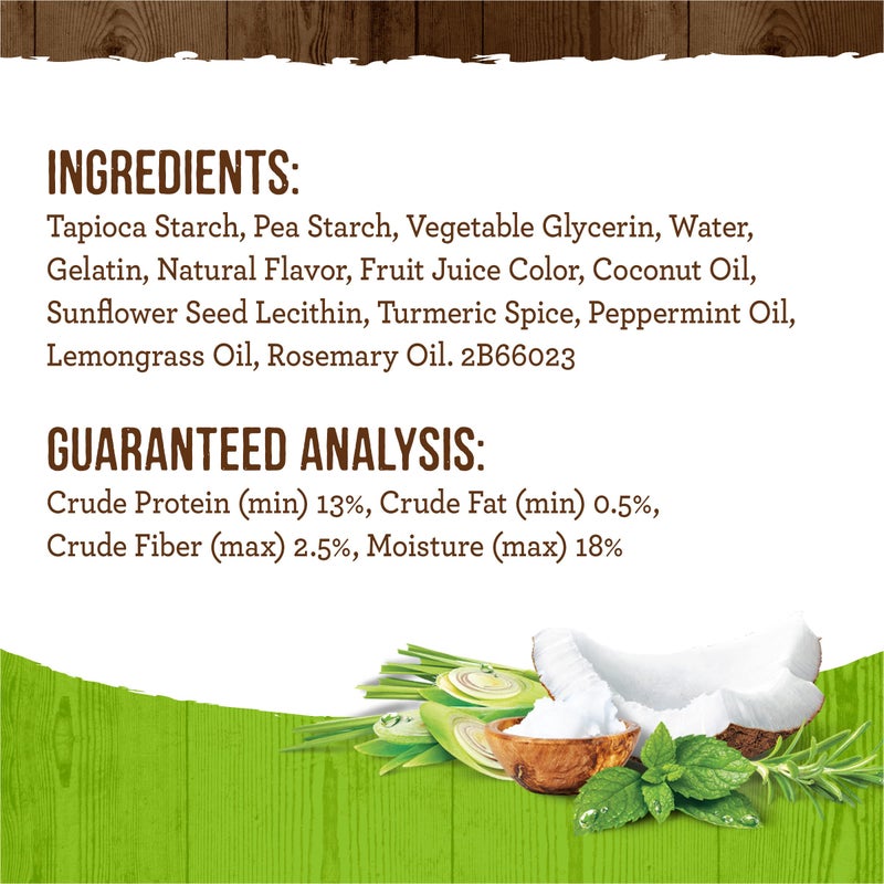 Merrick Fresh Kisses Natural Dental Chews Infused With Coconut And Botanical Oils For Large Dogs Over 50 Lbs - 16 ct. Box - Image 4