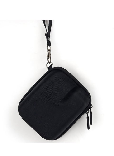 EVA Hard Case for Polaroid Go Instant Mini Camera Anti-scratch Drop-resistant Portable Camera Bag with Hand Strap Travel Case