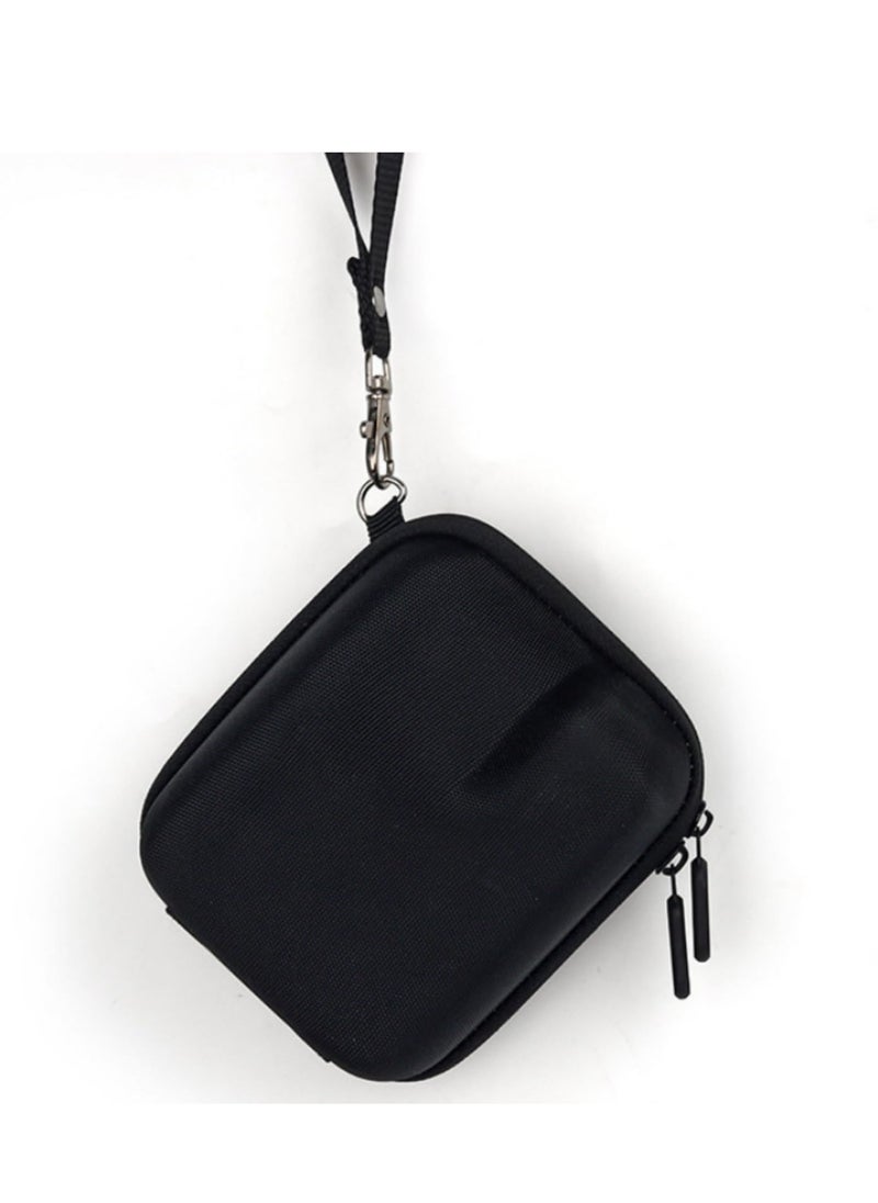 EVA Hard Case for Polaroid Go Instant Mini Camera Anti-scratch Drop-resistant Portable Camera Bag with Hand Strap Travel Case