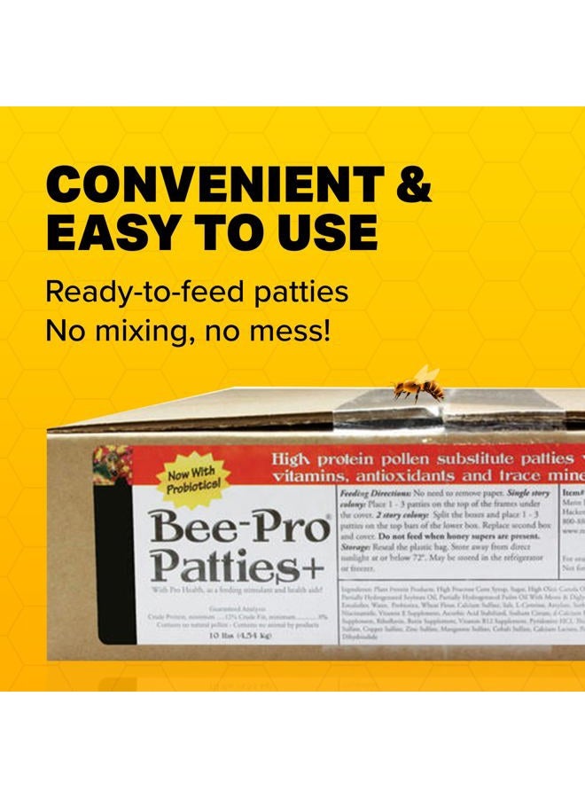 Mann Lake FD357 Bee Pro Patties with Pro Health, 10-Pound - Image 2
