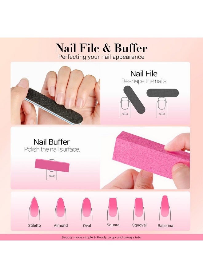 AZUREBEAUTY AZUREBEAUTY Nail Soaking Bowl, Soak Off Dip Powder Gel Polish Remover, Manicure Bowl for Hand with 15ml Cuticle Oil Cuticle Remover Tools, Nail Brush, Cuticle Pusher, Cuticle Peeler, Nail File Buffer  - Image 5