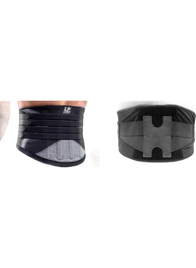 LP Waist Support Belt For Lumbar Disc Herniation, Sports, Fitness, Badminton, Basketball, Waist Trimming, Professional Training, And Running - Image 2