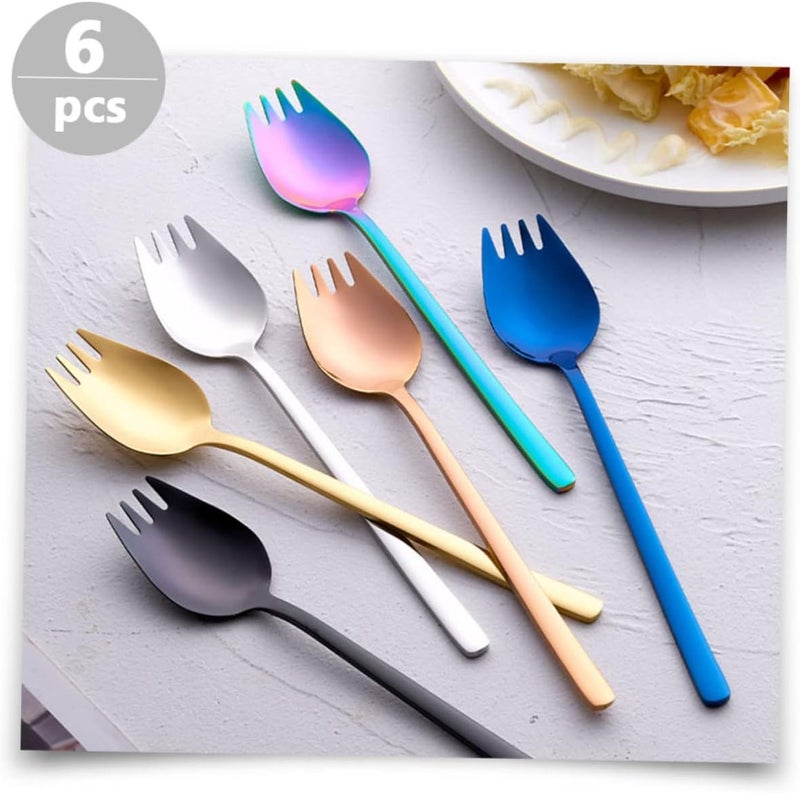Multi-purpose Toddmomy Set of 6 Stainless Steel Sporks Boys and Girls Serving Utensils Lightweight and Portable for Fruit Salad Dessert Cost effective upgraded craftsmanship Locally packed stock General compatible practical design Diverse purchase plan Various fittings Easy transit optimized build Market multi-use trusted quality Cost effective global grade quality Trendy varied sizing alternatives Periodic stock arrangement Affordable purchase options Land transit & shipment compatible Space saving design picks Ready post purchase fulfill Multi-demand satisfied design Multi-color available build Hot & cold climate compatible Elegant practical multi-option build Pre-stock well-packed goods Popular trusted craftsmanship Market mainstream color picks Indoor outdoor all-purpose fit Practical experience crafted Nationwide courier network - Image 3