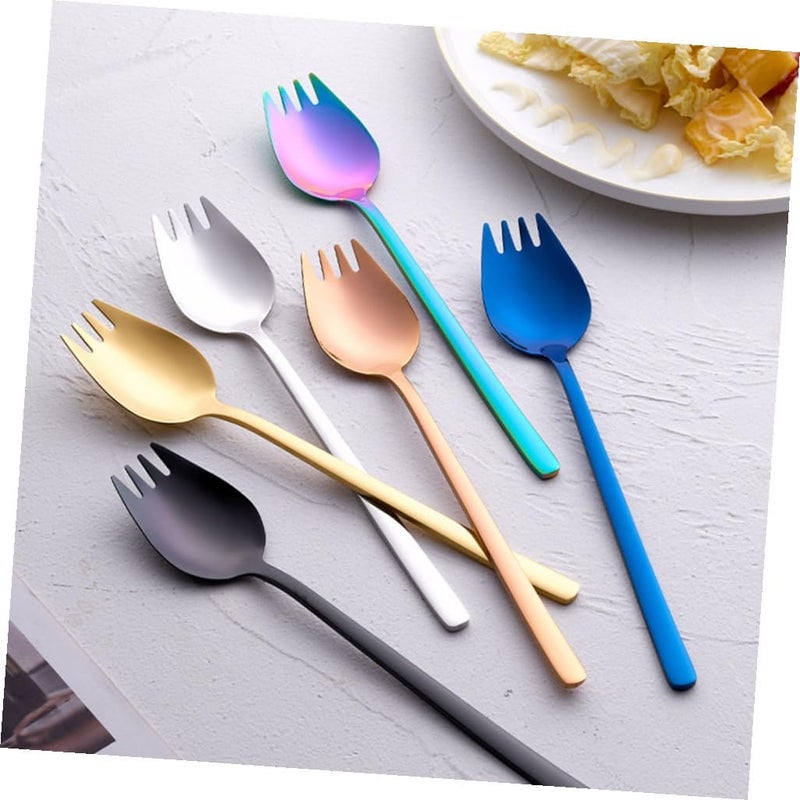 Multi-purpose Toddmomy Set of 6 Stainless Steel Sporks Boys and Girls Serving Utensils Lightweight and Portable for Fruit Salad Dessert Cost effective upgraded craftsmanship Locally packed stock General compatible practical design Diverse purchase plan Various fittings Easy transit optimized build Market multi-use trusted quality Cost effective global grade quality Trendy varied sizing alternatives Periodic stock arrangement Affordable purchase options Land transit & shipment compatible Space saving design picks Ready post purchase fulfill Multi-demand satisfied design Multi-color available build Hot & cold climate compatible Elegant practical multi-option build Pre-stock well-packed goods Popular trusted craftsmanship Market mainstream color picks Indoor outdoor all-purpose fit Practical experience crafted Nationwide courier network - Image 5