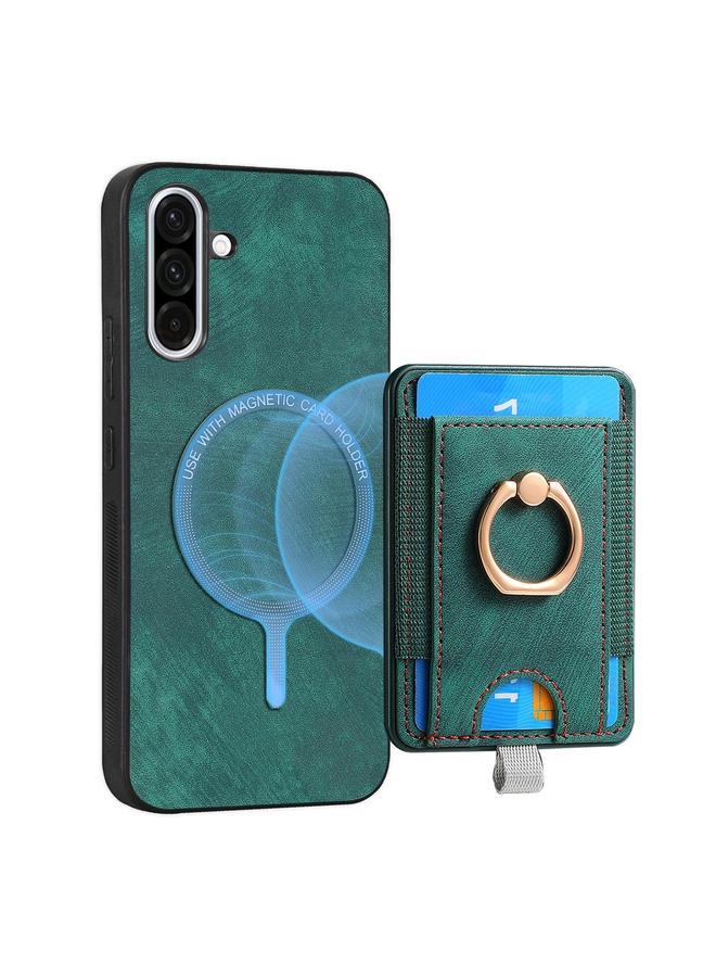 S-TOP Case For Samsung Galaxy A36 Retro Splitable Magnetic Card Bag Leather Phone Case - Image 5